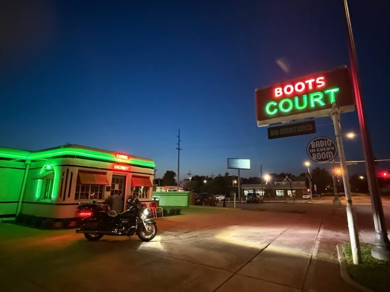 Day 1: Germantown, TN to Carthage, MO – 466 Miles of Asphalt, Rain Skirting, and Mother Road History