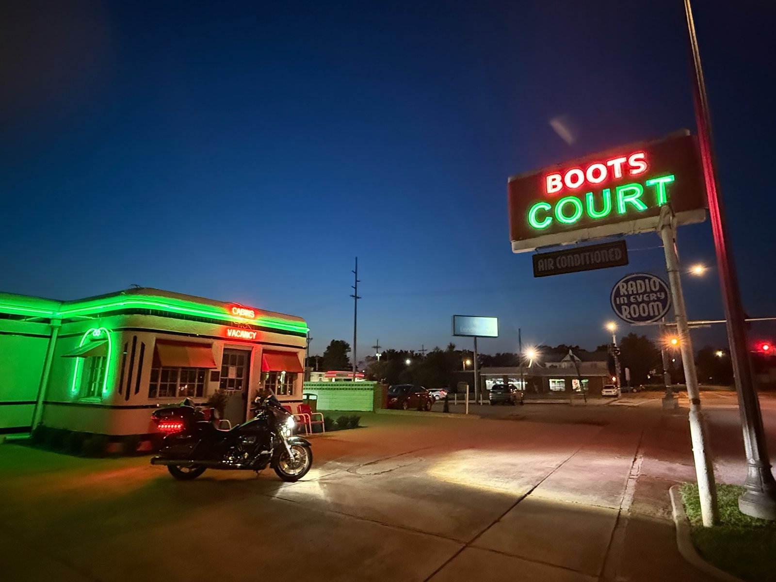 Day 1: Germantown, TN to Carthage, MO – 466 Miles of Asphalt, Rain Skirting, and Mother Road History