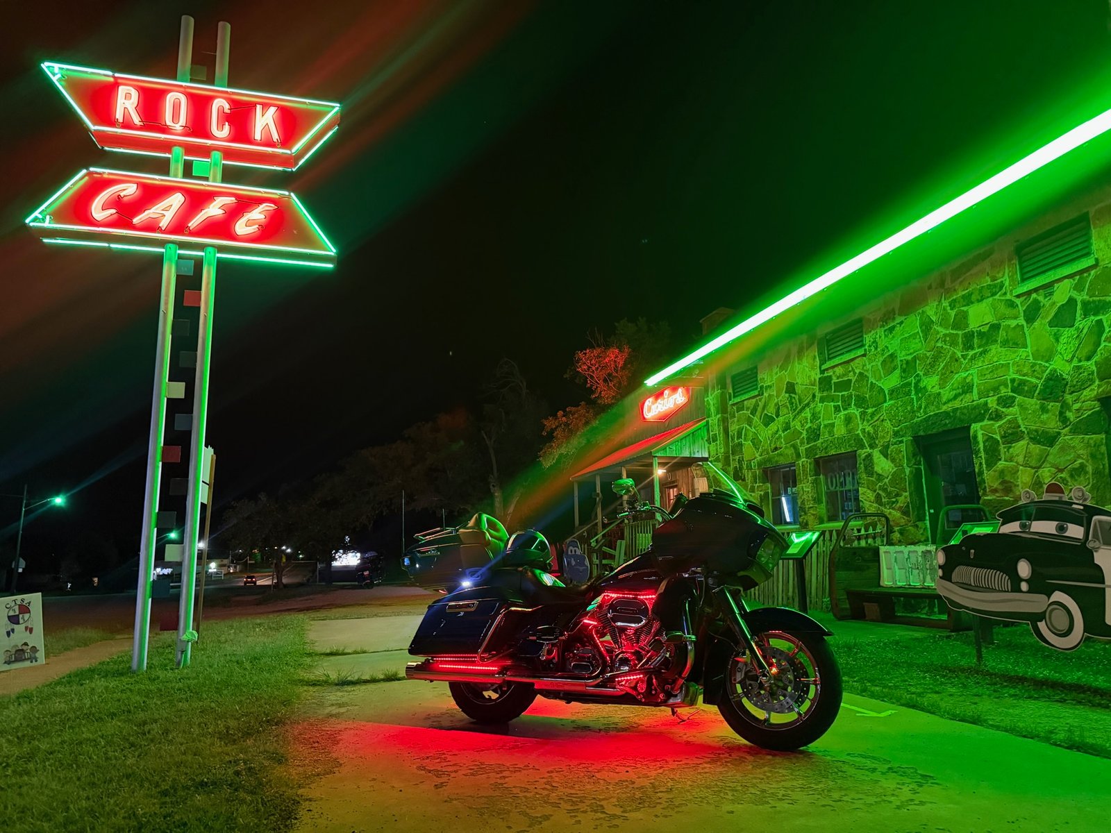 Day 2: Carthage, MO through Kansas to Stroud, OK – 300.9 Miles of Close Calls, Quirky Giants, and Pure Americana
